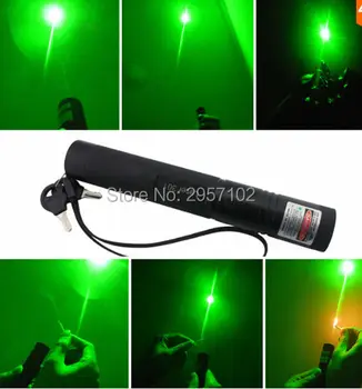 AAA Super-Puternic! Militar 500w 500000M 532nm Verde cu laser pointer Lanterna Lumină de Ardere fascicul de meci,Arde țigări de Vânătoare