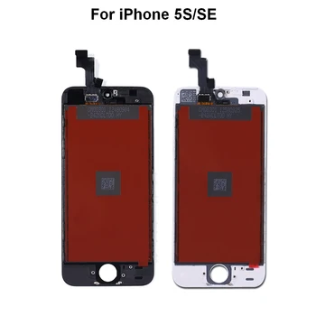 AAAA+++Ecran Pentru iPhone 6 6S 7 8 Plus Display LCD Cu Touch Digitizer Asamblare Pentru iPhone 5 5S 5SE