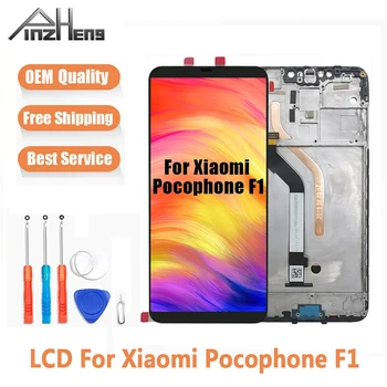 AAAA LCD de Calitate Pentru Xiaomi Pocophone F1 Ecran LCD Pentru Poco F1 LCD Ecran Display 2246*1080 Rezoluție Cu Cadru