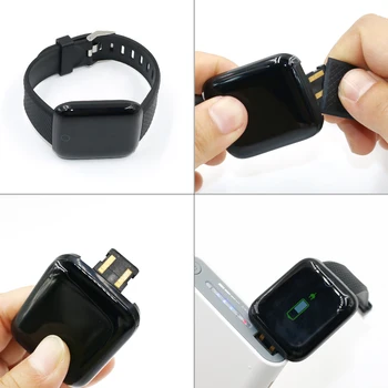 Abay Bărbați femei Digital Ceas Inteligent tensiunea de Ritm Cardiac Sport fitness tracker Bluetooth Smartwatch Pentru
