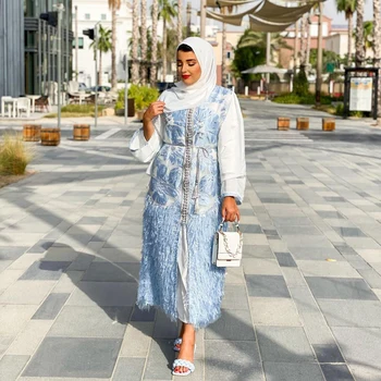 Abaya Dubai Hijab Musulman Moda Rochie De Turcia Islam Îmbrăcăminte Maxi Rochii De Seara Pentru Femei Robe Longue Musulman De Modul De Caftan