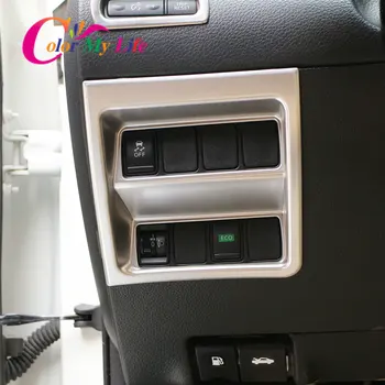 ABS Cromat Faruri Masina Panou Comutator Decora Autocolant Capac Modificat pentru Nissan X-trail Xtrail T32 Qashqai J11 LHD Accesorii
