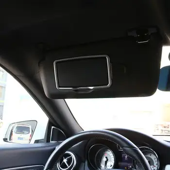 ABS Cromat Interioare Auto Oglinda Decor Ornamental pentru Mercedes Benz a B C S Class CIA GLA GLC GLE ML GL GLK GLS