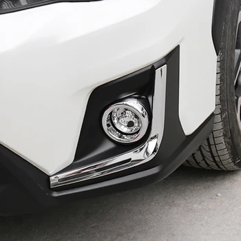 ABS Cromat Lămpi Ceață Față Și Spate Decorate Abajururi Trim Protector Paiete Pentru Subaru XV 2018-20 Auto Exterioare Accesorii