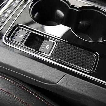 ABS Cromat Mașină de Mână, Frână de Parcare Capac Panou Ornamental de Styling Auto Pentru Jaguar XF XE XFL F-PACE 2016 2017 2018 Accesorii