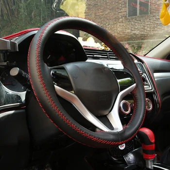 ABS Cromat Pentru Honda City Jazz 2016 Accesorii Auto Volan Panou Decor Capac Tapiterie Auto Autocolant Styling