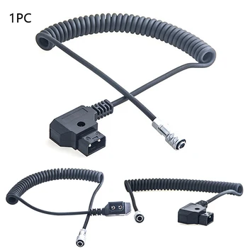 ABS Flexibil Spiralat Pocket Cinema Camera Portabil, Durabil Sârmă de arc D Apăsați Pentru a BMPCC 4K Practice în condiții de Siguranță 14.8 V 2 Pini Cablu de Alimentare