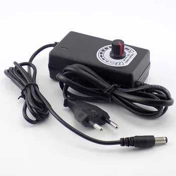 AC 100-220V-DC Adaptor Reglabil 3-12V 2.0 O Camera CCTV de Alimentare Adaptor de Alimentare Încărcător pentru Benzi cu Led-uri de Lumină 5.5*2.5 mm A7