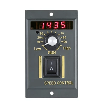 Ac 220V Motor Speed Controller 50Hz 250W Digital Reglabil fără Trepte Plc Controler de Viteză cu Motor 0-1450Rpm Regulator de Viteză