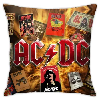 AC/DC Perna Decorative, Perne Decor Acasă Pernă Decorativas Para trupa de Rock hip-hop de moda Canapea Perna Acoperi Caz