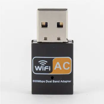 AC600M Dual-band USB placa de Retea Wireless 5G Mini 2.4 G Externe 8811 Chip Practic WiFi Primirea Adaptor