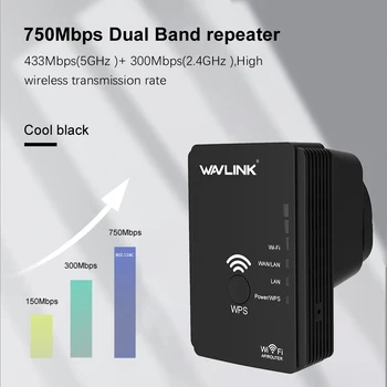 AC750 Repetor WiFi/Router/Punct de Acces Wi-Fi Range Extender Wifi Amplificator de Semnal 5G 2.4 G Repetoare de Rețea Wireless Router Acasă