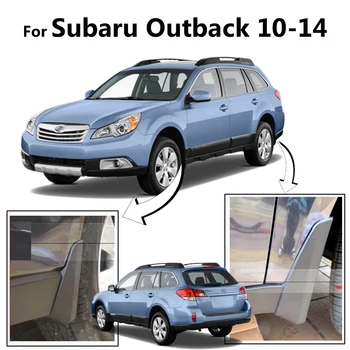 Accesorii 4buc/Set se Potrivesc Pentru Subaru Outback 2010 2011 2012 2013 Noroi Clapa Clape apărătoarea de Noroi