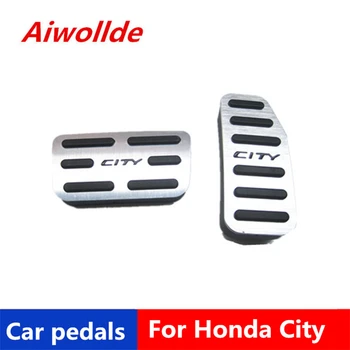 Accesorii Auto Aluminiu masina pedale Pentru Honda City-2019 Pedala de Accelerație Pedala de Frână Pedala Suport pentru picioare
