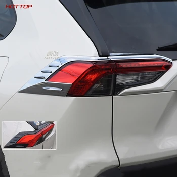 Accesorii auto Coada de Lumină de Lampă Capac Rama Decor Ornamental 4BUC Pentru Toyota RAV4 XA50 2019 2020 (ABS)