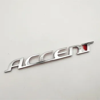 Accesorii auto Pentru Hyundai Accent Logo Emblema Hayon Înlocui Insigna de Decorare Autocolant Spate coada mark