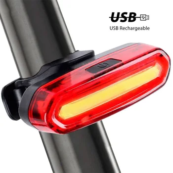 Accesorii Bicicleta din Spate, Coada de Lumină Lampă în aer liber, Biciclete USB Reîncărcabilă