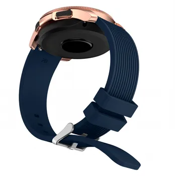 Accesorii inteligente 20mm Trupa Încheietura mâinii Pentru Samsung Gear Sport S2 Silicon Înlocuire Banda Curea Pentru Samsung Galaxy Watch 42mm Trupa