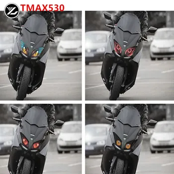 Accesorii motociclete Carenaj Fata Faruri Garda Autocolant Cap lumina protecție Autocolant pentru YAMAHA TMAX530-2016 16