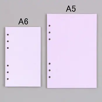Accesorii Notebook A5 A6 de Culoare Solidă Planificator Recipientul de Umplere Actele 40 coli/ Set Hârtie Notebook-uri Rechizite Notebook-uri