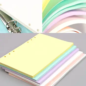 Accesorii Notebook A5 A6 de Culoare Solidă Planificator Recipientul de Umplere Actele 40 coli/ Set Hârtie Notebook-uri Rechizite Notebook-uri