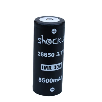Acumulator 26650 Shockli 3.7 V 5500mAh capacitate mare de 30A Litiu Baterie Reîncărcabilă de Mare Putere cu Lanterna LED-uri Lanterna