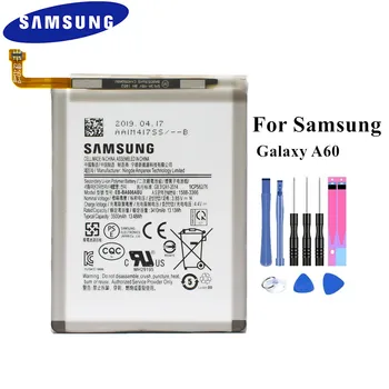 Acumulatorul Original EB-BA606ABU Pentru Samsung Galaxy A60 SM-A606F SM-A6060 3410/3500mAh Mai buna Calitate Akku Accu +Instrumente