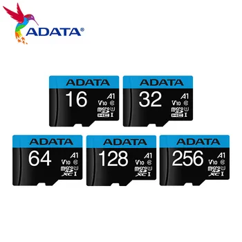 ADATA Micro SD Card 16GB 32GB de Mare Viteză V10 Card de Memorie A1 64GB, 128GB, 256GB Clasa 10 U1 UHS-I card Microsd TF Card