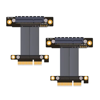 ADT-Link R22SL 5cm PCIe 3.0 x4 Masculin la x4 Feminin Cablu de Extensie 32G/bps PCI-E 4x Grafică SSD RAID Extender Cablu de Conversie