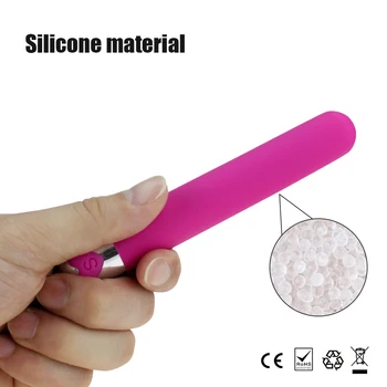 Adult Sex Produs 10 Viteza Glont Vibrator Penis artificial Vibratoare AV Stick G-spot Anal Stimulator Clitoris jucarii Sexuale pentru Femei Maturbator