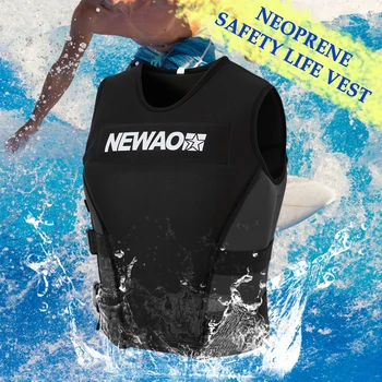 Adulți vesta Neopren de Siguranță Vestă de salvare pentru Schi nautic, Wakeboard Înot veste de salvare Zwemvest Kinderen Jumper