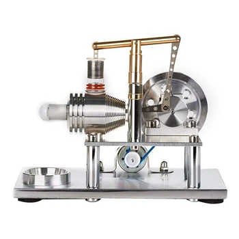 Aer Motor Stirling Motor De Model De Generator De Energie Electrică Echilibru Motor Stirling Experiment Științific Kit Set Jucărie De Învățământ