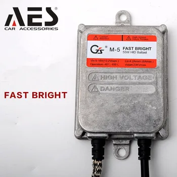 AES GS 35W/55W Rapid Luminoase HID Xenon Digital de Conversie Balast 2 BUC 12V Pentru H1 H3 H7 H8/H9/H11 9005 9006 HID Xenon Faruri