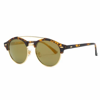 AEVOGUE Polarizat ochelari de Soare Barbati Retro Clasic de Vară Stil de Designer de Brand Unisex Steampunk Ochelari de Soare UV400 AE0504