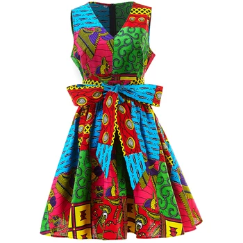 African rochii pentru femei nou stil african haine de moda din africa îmbrăcăminte tradițională africană material de imprimare rochii ankara