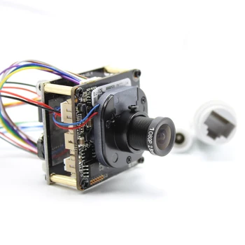 AHWVE POE DIY modul Camera IP de Bord cu IRCUT Cablu RJ45 POE H. 265 Camera APP Mobil XMEYE 1080P 2MP ONVIF H264