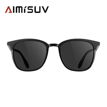 AIMISUV Clasic Polarizat ochelari de Soare Barbati Cadru Pătrat Sunglasse de sex Masculin de Conducere Epocă de Brand Designer de Ochelari de protectie UV400 AMS'834