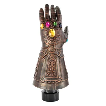 Ainiel Thanos Infinity Gauntlet Masca Cosplay Endgame 4 Thanos Mănuși, Cască, mască de Latex Halloween Thanos masca pentru bărbați