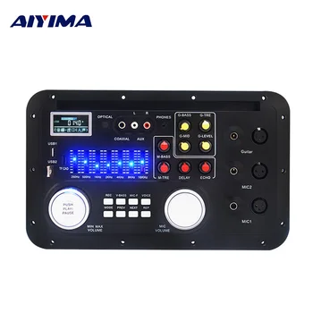 AIYIMA DSP Bluetooth MP3 Decoder Bord Karaoke Preamplificator Mixer cu EQ Pierderi de Fibre Coaxial Egalizator Pentru Amplificator Audio Home Theater