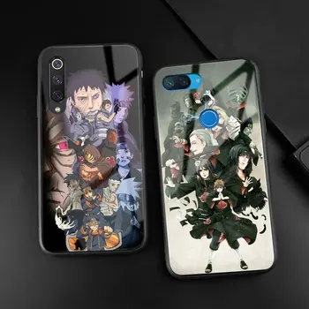 Akatsuki Naruto Anime caz de telefon capac sticla moale pentru Xiaomi Mi 8 9 SE Amesteca 2 2s 3 RedMi Nota 5 6 7 8 Pro