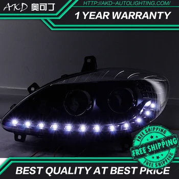 AKD Styling Auto Lampă de Cap pentru Benz Viano Faruri 2006-2011 Vito LED Faruri LED DRL Hid Bi-Xenon, Accesorii Auto