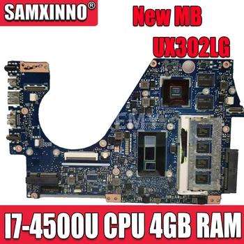 Akemy UX302LG Placa de baza Pentru Asus UX302 UX302L UX302LG UX302LN UX302LNB Laptop Placa de baza W/ I7-4500U CPU 4GB RAM GT730M/2G