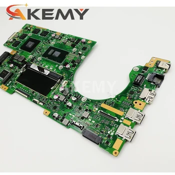 Akmey K501UW Laptop Placa de baza Pentru Asus K501UXM K501UQ K501UW Placa de baza GTX960M /I7-6500 CPU/8G-RAM/ DDR4