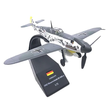 Al doilea Război mondial de Aeronave Germania BF109F-4 Avion de Vânătoare de Model 1/72 Metal Avion Aviației Model Colecție de Artă Adult Jucărie pentru Copii