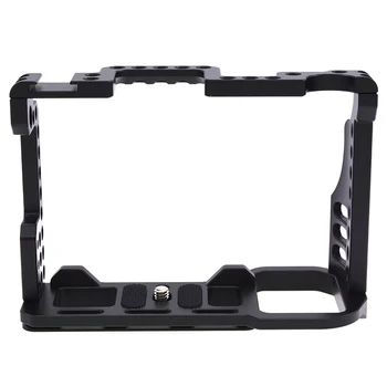 Aliaj de aluminiu Camera Cage Stabilizator Video Mount pentru Sony A7R4 A7M4 Camera Carcasa Capac de Protectie Maner