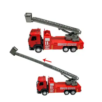 Aliaj de Pulverizare Pistol cu Apa de Jucarie Camion de Pompieri Fireman Sam Foc Camion/Vehicul cu Motor cu Mașina de Muzică Ușoară Jucării Educative pentru Băiatul Copii