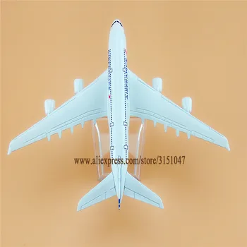 Aliaj Metal de companiile Aeriene Air France A380 Avion Model AirFrance Airbus 380 Airways Model de Avion, Sta Aeronave Copii Cadouri 16cm