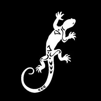 Aliauto Creative Masina Autocolant Amuzant Iguana Reptile Șopârla de Vinil Decor Personalitate de protecție Solară rezistent la apa de Desene animate Decal,15 cm*10cm