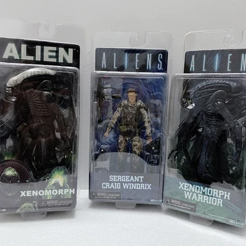 Alien Figura Sergent Craig Windrix Xenomorph Războinic Extraterestru Neca Prădător De Acțiune Figura Model De Păpușă Jucărie