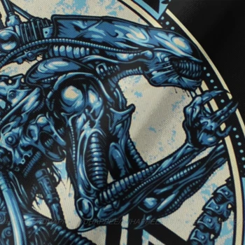 Alien Film Science-Tricou Plus Dimensiune Baieti de Vara T-shirt